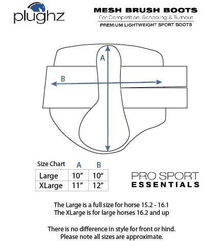 Plughz® Everyday Mesh Brush Boots — Plughz